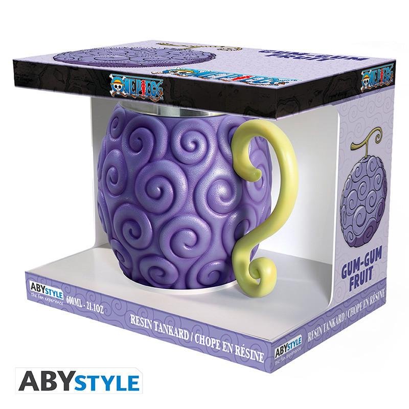 ONE PIECE - Fruit du Démon Gum-Gum - Chope 3D 400ml