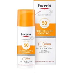 Eucerin Photoaging Control Face Sun CC Cream Tinted SPF 50 Medium 50ml