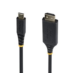 StarTech.com USB C to HDMI Adapter Cable 4.5m, Gripping HDMI Connector, 4K 60Hz, Thunderbolt Compatible, HDR,