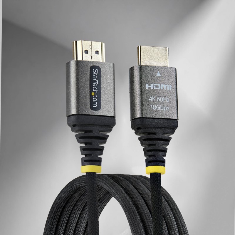 CABLE HDMI 2.0 1M 4K 60HZ CERTIFIE HAUTE VITESSE PREMIUM