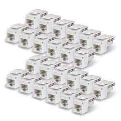 StarTech.com C6KEY110WHE24PK Module Keystone