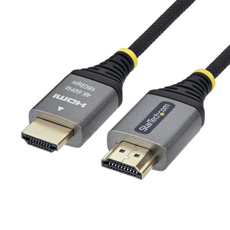 StarTech.com HDMI2-FLEX-4K60-3M câble HDMI HDMI Type A (Standard) Noir, Argent