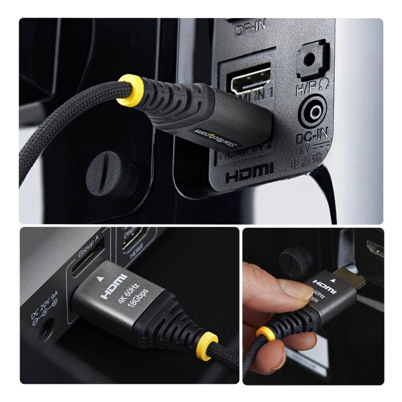 CABLE HDMI 2.0 3M 4K 60HZ CERTIFIE HAUTE VITESSE PREMIUM