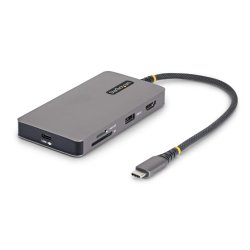 StarTech.com 305B-USBC-MULTIPORT station d'accueil Avec fil USB 3.2 Gen 2 (3.1 Gen 2) Type-C Gris