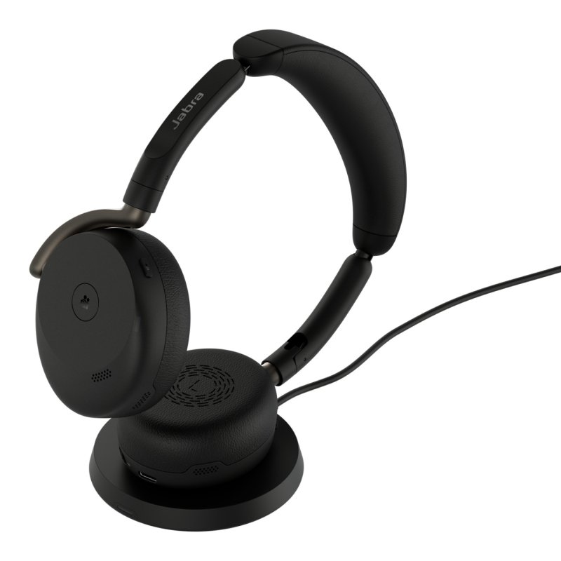 Jabra Evolve3 65 Flex Casque Sans fil Arceau Bureau/Centre d'appels USB Type-C Bluetooth Noir