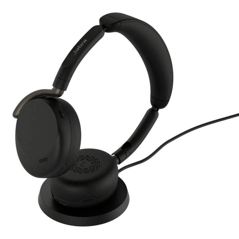 Jabra Evolve3 65 Flex Casque Sans fil Arceau Bureau/Centre d'appels USB Type-A Bluetooth Noir