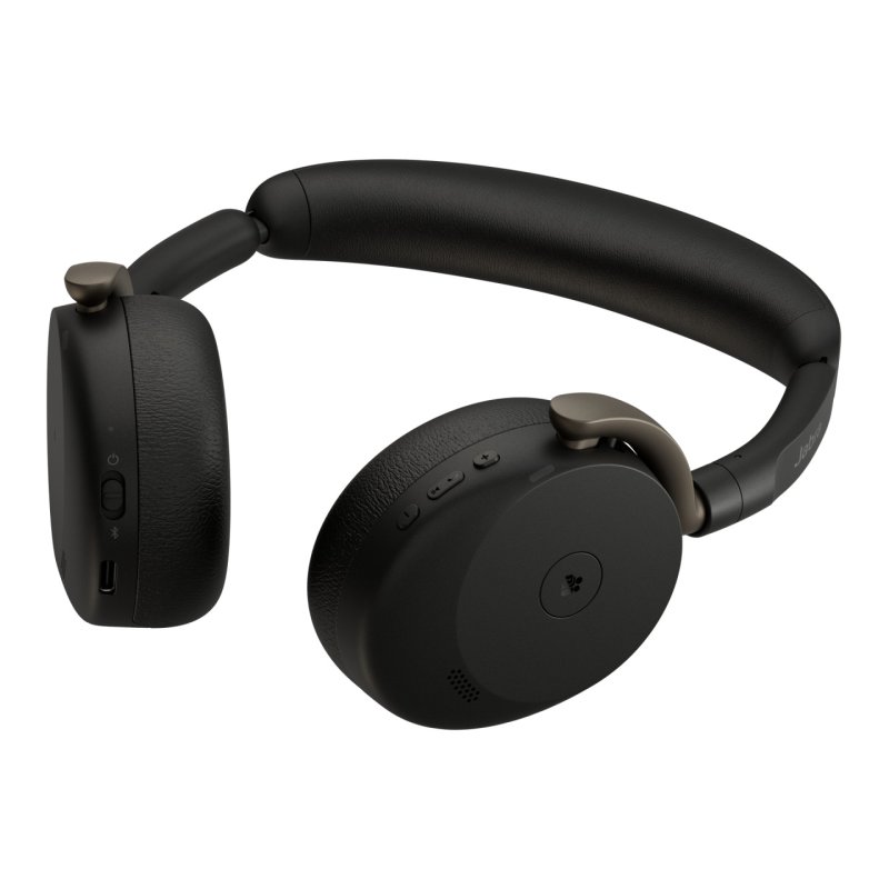 Jabra Evolve3 65 Flex Casque Sans fil Arceau Bureau/Centre d'appels USB Type-C Bluetooth Noir