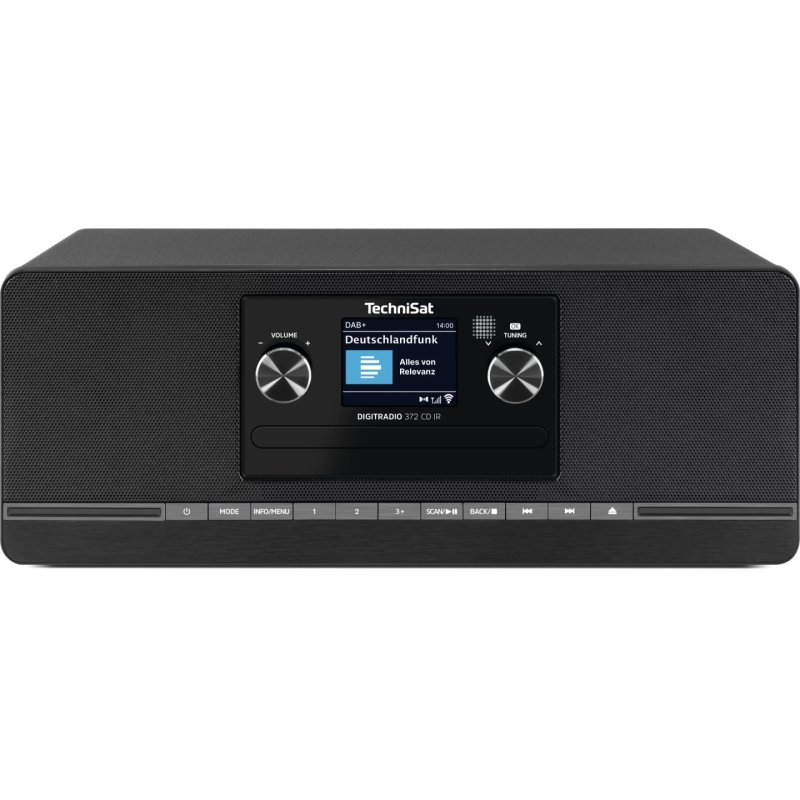 TechniSat DIGITRADIO 372 CD IR Internet Analog & digital Black