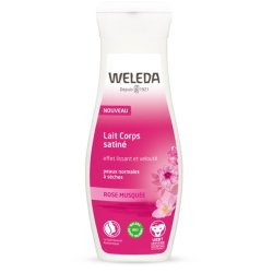 Weleda Lait Corps satiné Rose Musquée 200 ml Lotion Women