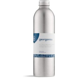Oil Pulling Mouthwash Cleansing and Plaque Removing Blend with Organic Virgin Coconut Oil English Peppermint 275ml