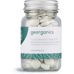 Georganics Mineral Tooth Tablets Spearmint Natural Toothpaste