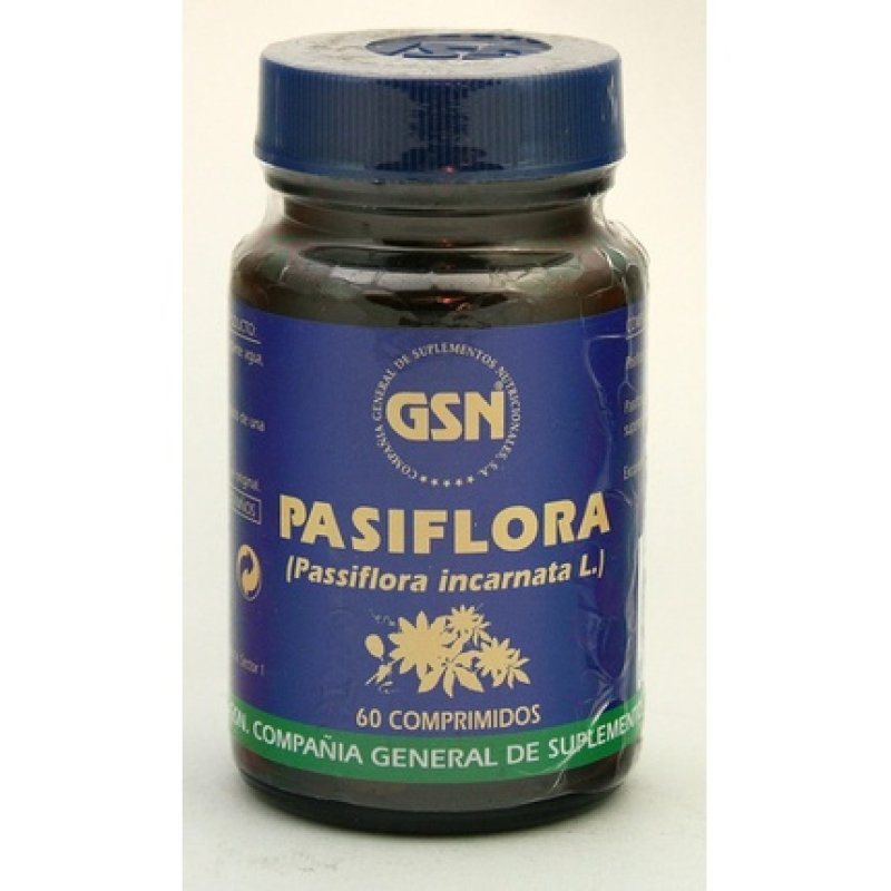 GSN 800mg Passionflower 60 Tablets
