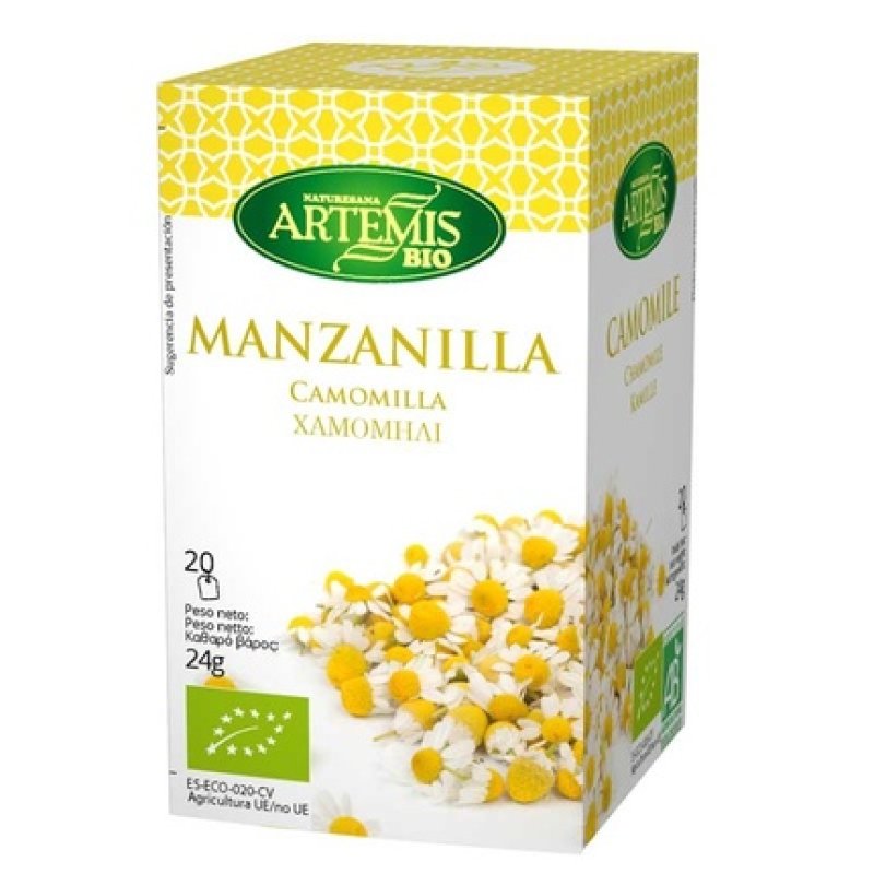 Artemis Chamomile 20 Bio Filters