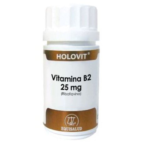 Equisalud Holovit Vitamina B2 25 Mg 50 Caps