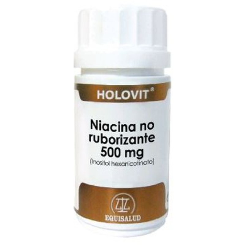 Equisalud Holovit Niacina No Ruborizante 500 Mg 50 Caps