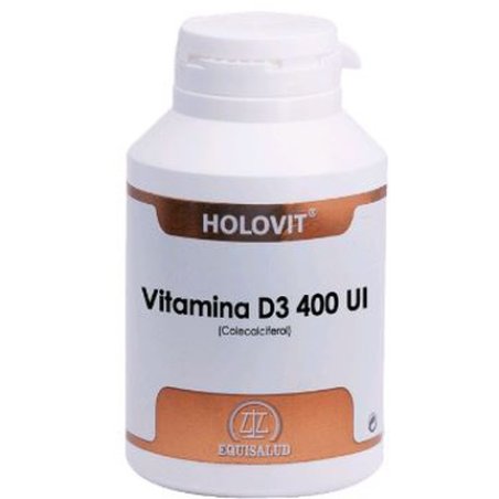 Equisalud Holovit Vitamina D3 400 Ui 180 Caps