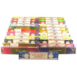 Satya Incense Sticks 15g Nag Champa, White Sage, Patchouli, Opium, Rose And Much More