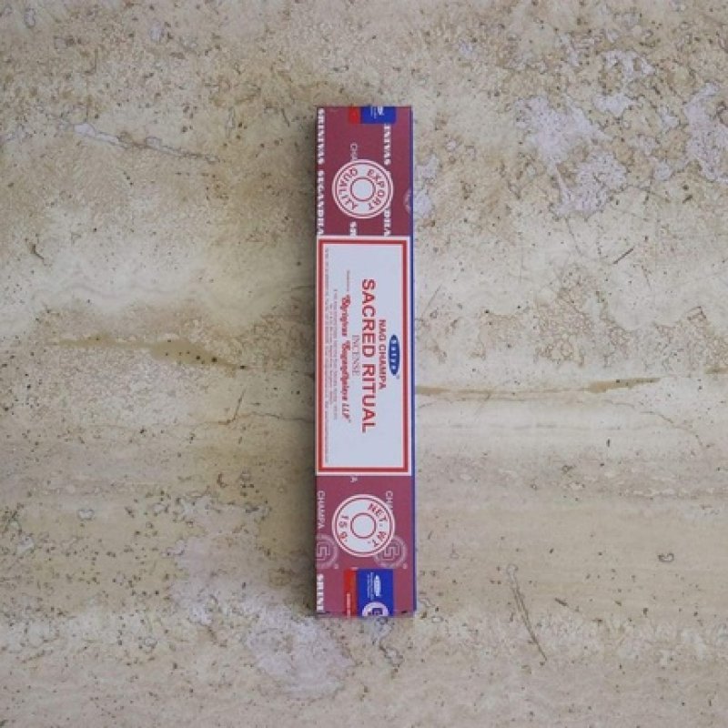 Satya Sai Baba Nag Champa Sacred Ritual Incense Sticks Agarbatti 180 Grams Box