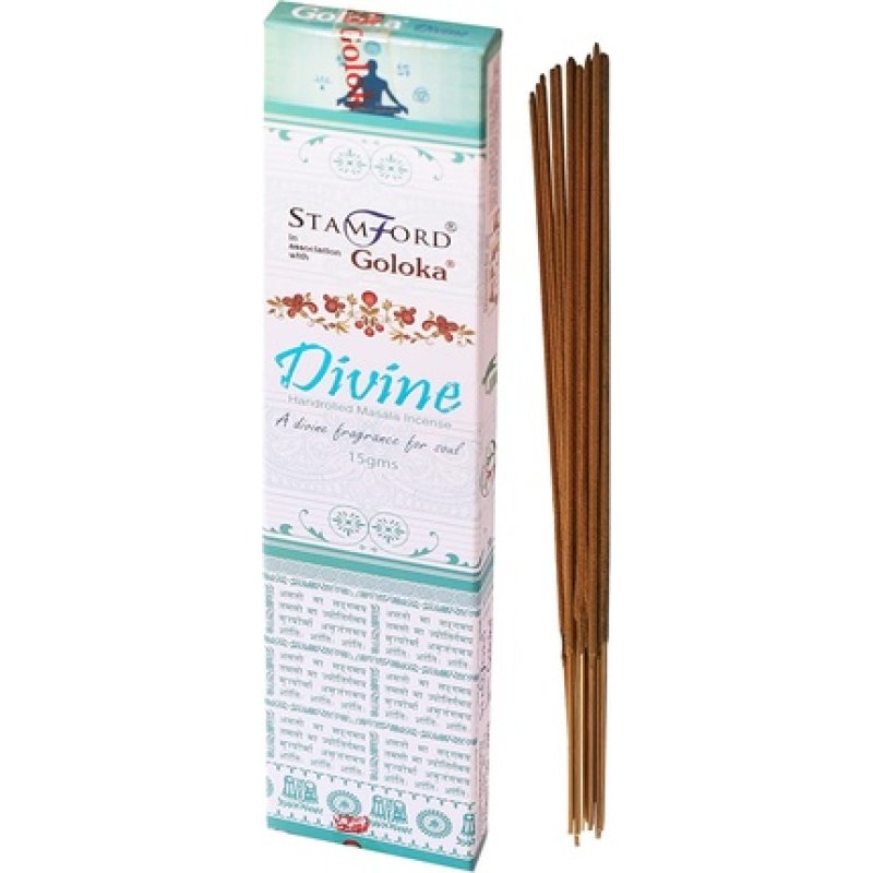 Goloka Incense Sticks Divine, Colorful 1 Boite