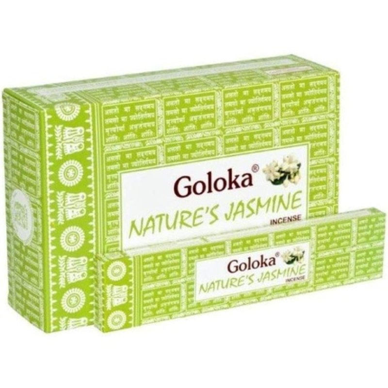 Jasmine Goloka Nature's Incense Sticks 15g