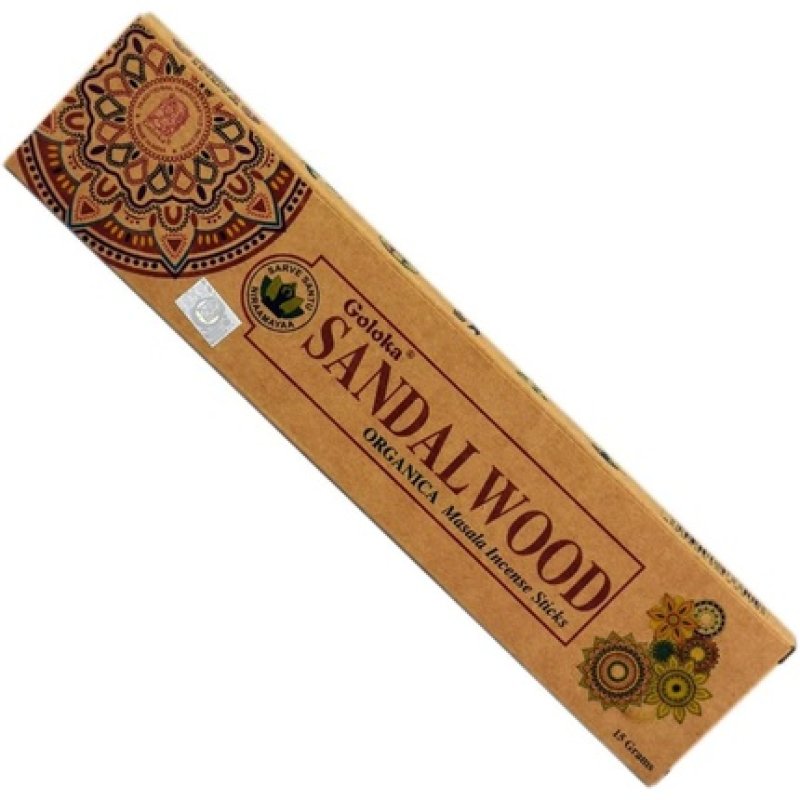 Goloka Organika Sandalwood Incense Sticks