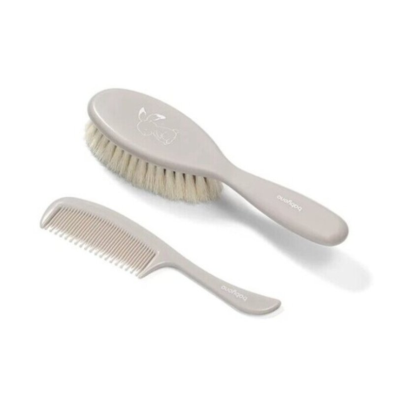 BabyOno 568/03 Natural Super Soft Bristle Brush and Comb