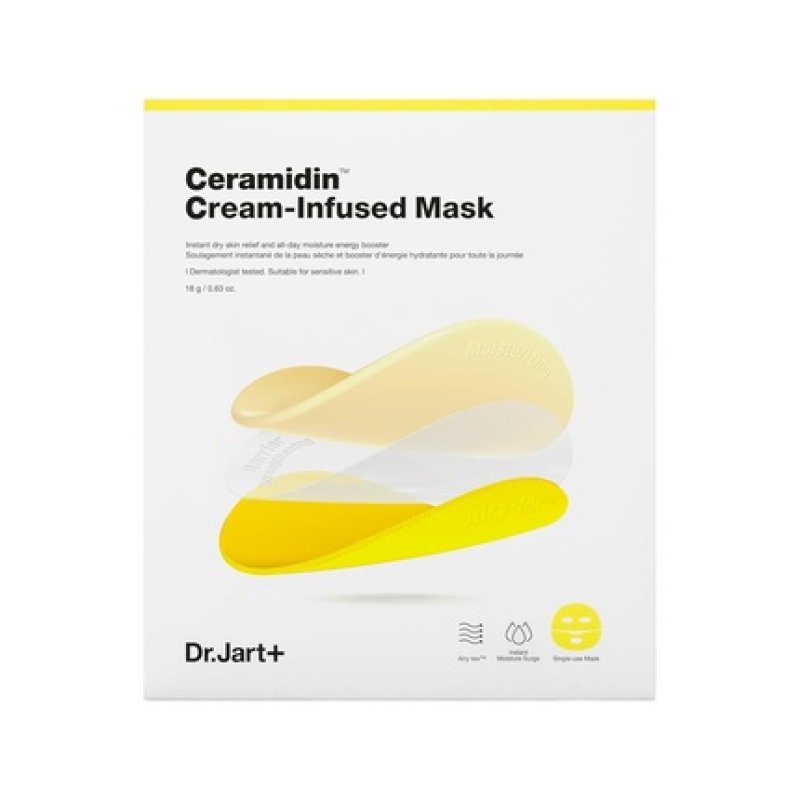 Dr.Jart Ceramidin Cream-Infused Face Mask for Dry Skin with Ceramides