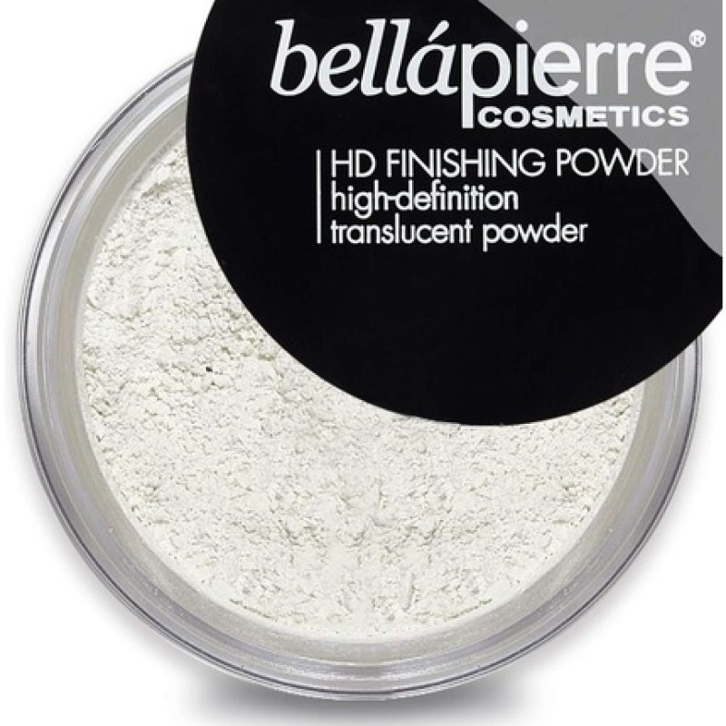 Bellapierre HD Finishing Powder High-Definition Setting Powder Translucent - Non-Toxic and Paraben Free Mica Makeup
