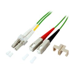 EFB Elektronik O0323.5OM5 InfiniBand/fibre optic cable 5 m 2x SC 2x LC Green