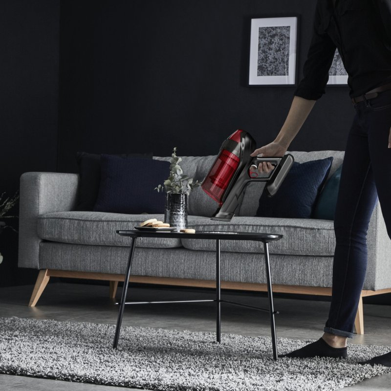 Rowenta RH98A8 2-in-1 stick vacuum Battery Dry Bagless 0.9 L 320 W Red, Grey