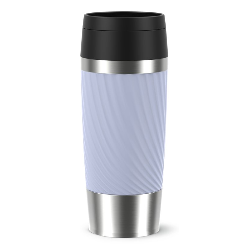 TRAVEL MUG Classic Twist (lavendel/edelstahl, 0,36 Liter)