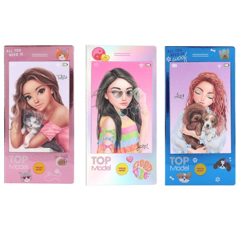 Topmodel - Mini Colouring Book With Sound (413576)