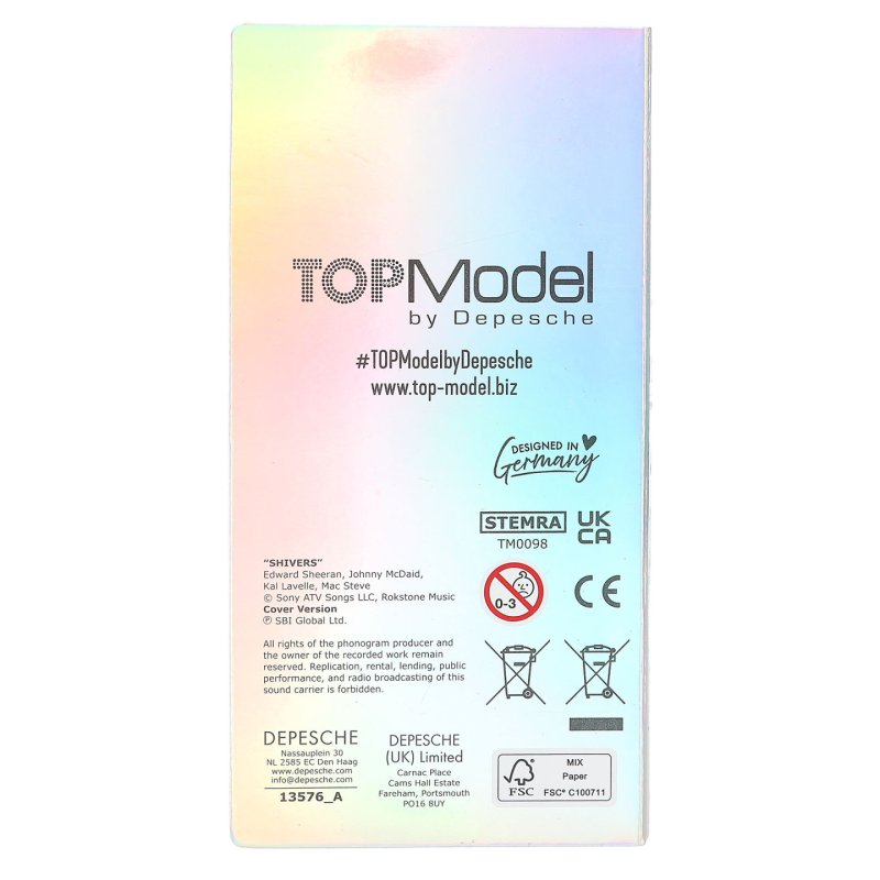 TOPModel Mini Colouring Book With Sound