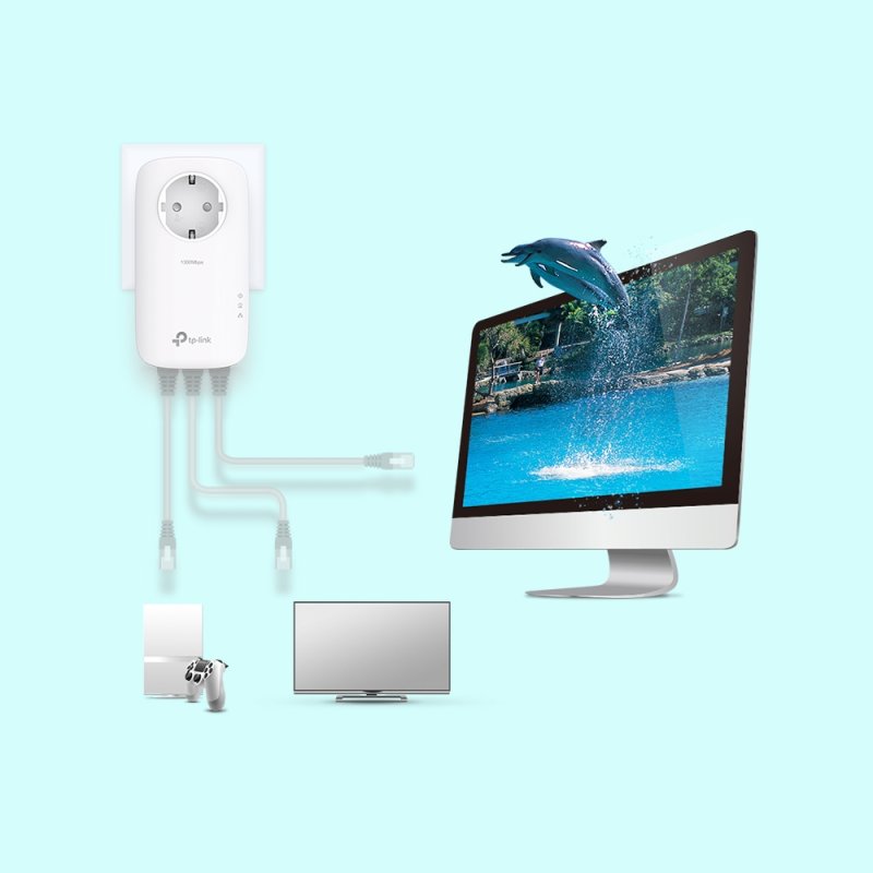 AV1300 PASSTHROUGH POWERLINE KIT