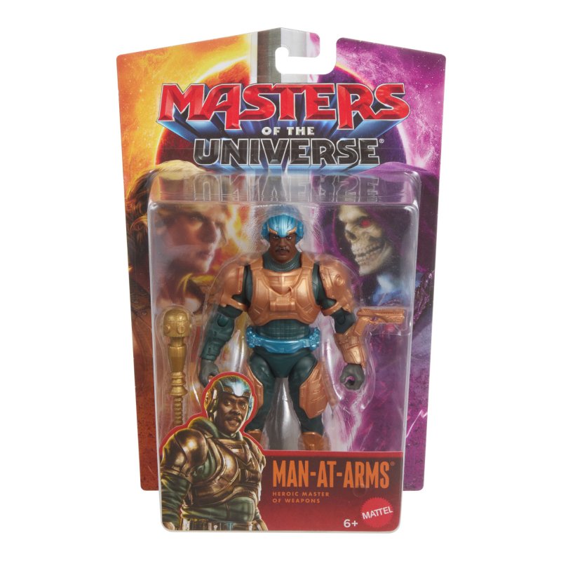 Masters of the Universe 2026 Movie Man At Arms 5.5 Inch Action Figure Hero Toy & Scepter