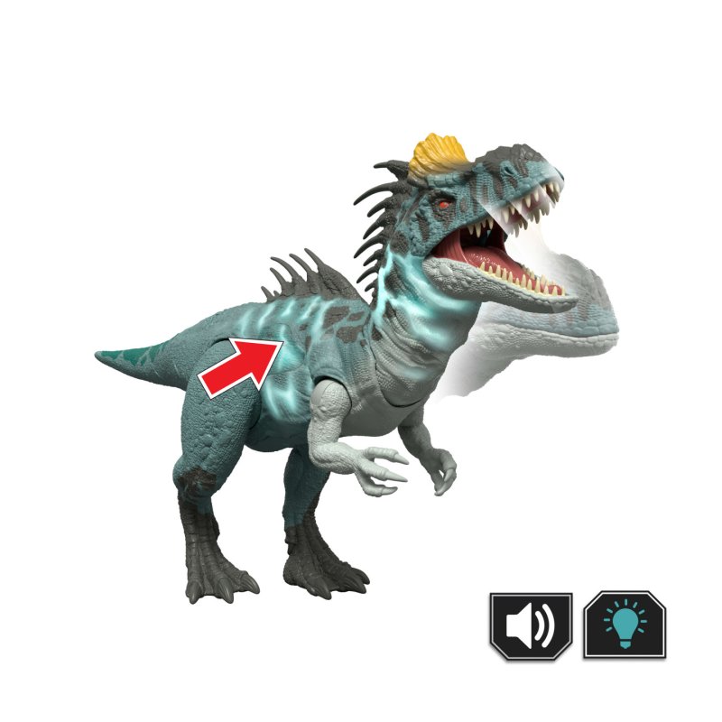Jurassic World -Cryolophosaurus Rugissement Féroce-Figurine articulée