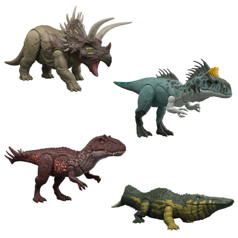 Jurassic World: Survival Action Figure Wild Roar Triceratops 31 cm