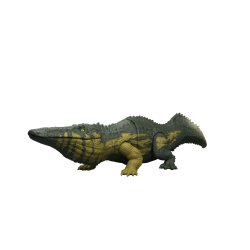 Jurassic World Wild Roar Stomatosuchus Dinosaur Action Figure Toy, Sounds & Attack & Lights