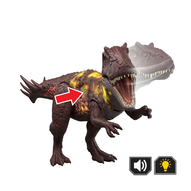 Jurassic World: Survival Action Figure Wild Roar Metriacanthosaurus 31 cm