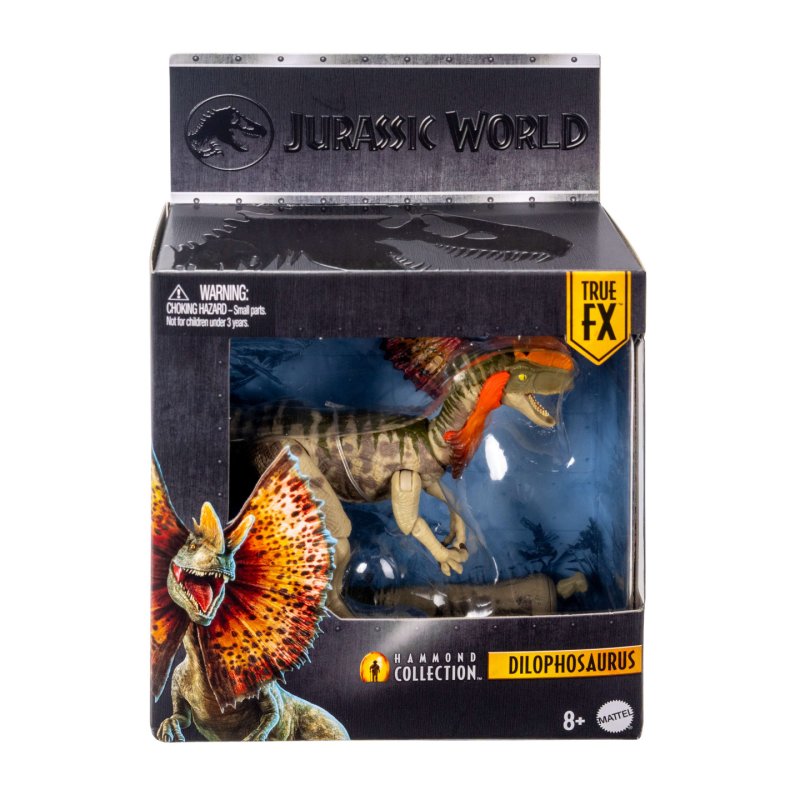Jurassic World Rebirth Hammond Collection Action Figure Dilophosaurus