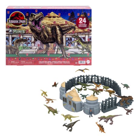 Jurassic Park Minis Advent Calendar Island Visitor