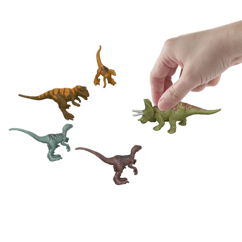Jurassic World -Calendrier de l’Avent-24 surprises, 19 mini-dinosaures