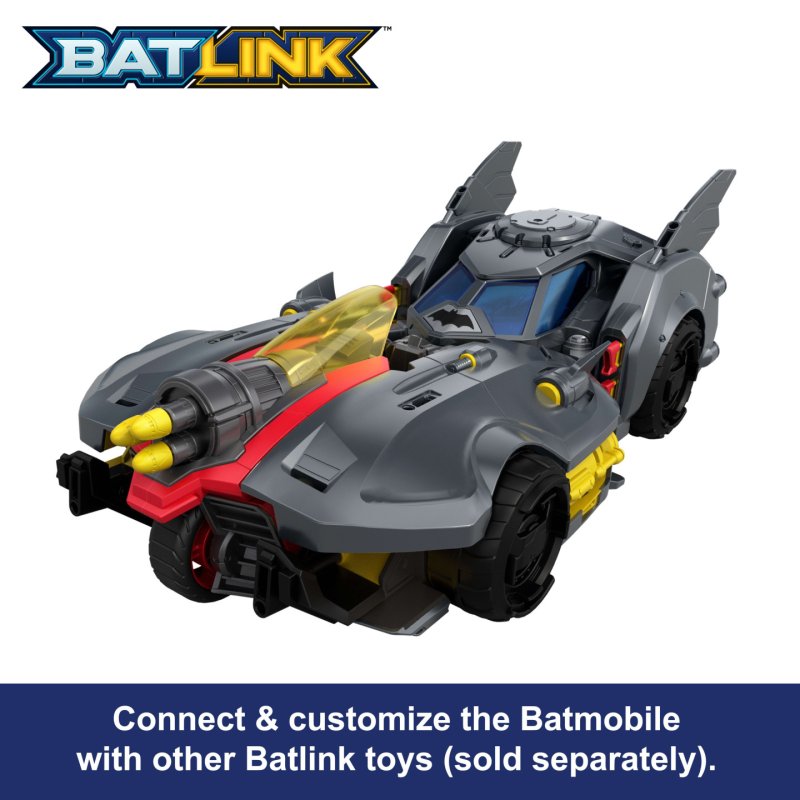 DC Comics DC Premier 6.5 Inch Batlink Robin Figure & Motorcycle Vehicle with Projectile Launch