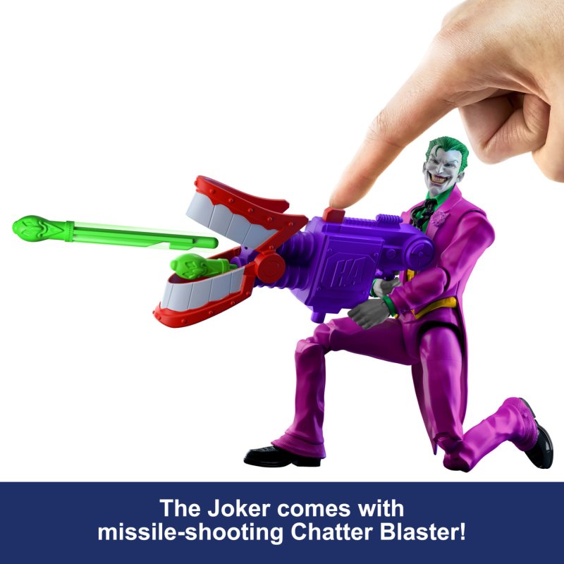 Mattel DC Premier-Figurine articulée Le Joker 16,5 cm-22 points d’articulation