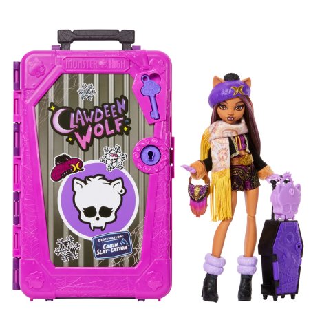 Monster High Monster High-Monstrueux Secrets-Coffret poupée Clawdeen Wolf