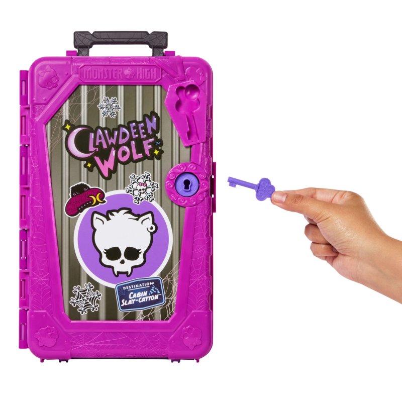 Monster High Monster High-Monstrueux Secrets-Coffret poupée Clawdeen Wolf
