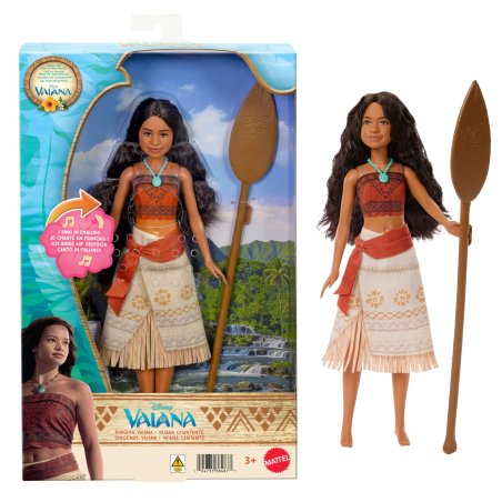 Mattel Disney Vaiana Fashion Doll Sings “How Far I’ll Go” in 4 Languages from Live-Action Movie