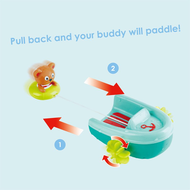 Teddy et son bateau