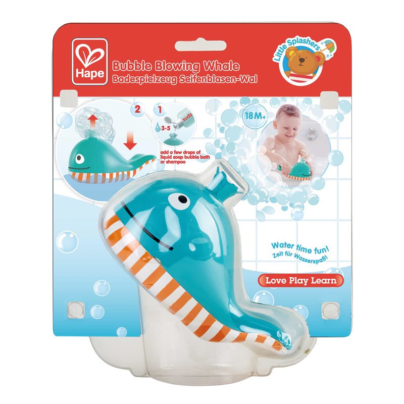 Hape E0216 jeu, jouet et adhésif de bain Jouet de bain qui arrose Bleu, Orange, Blanc