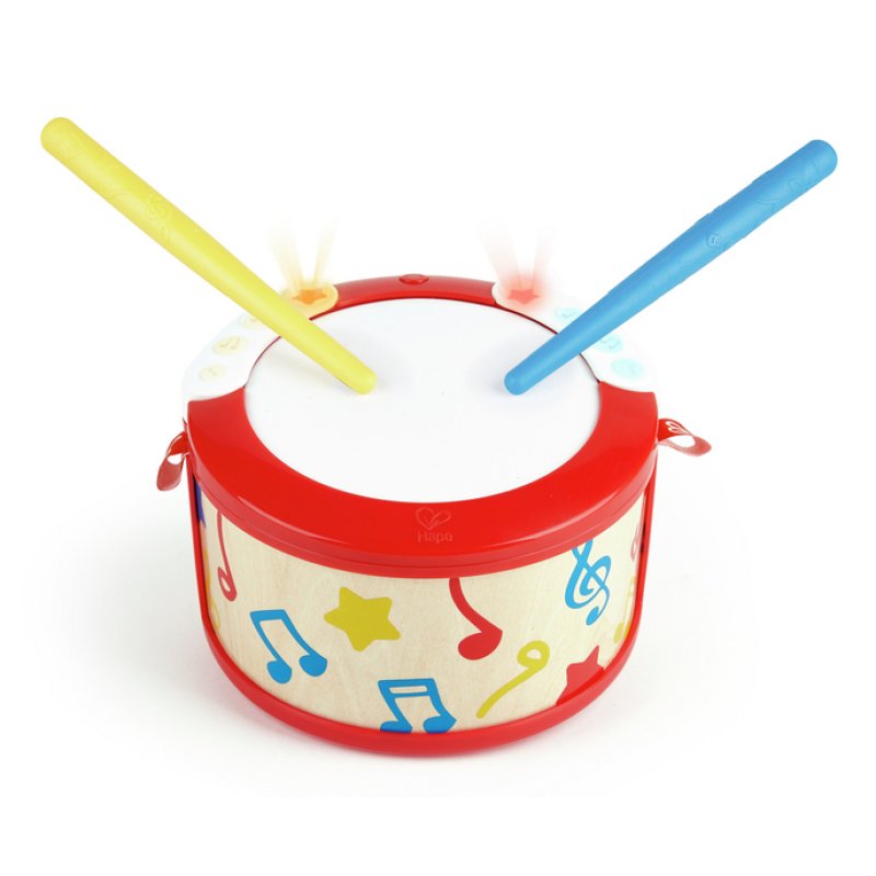 Tambour lumineux avec apprentissage interactif